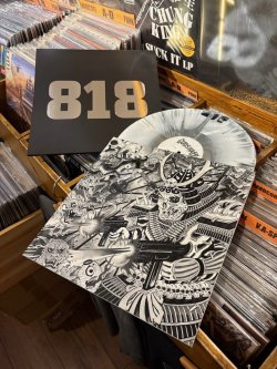 画像2: GOD'S HATE - God's Hate 818 Edition (Black and White mix with Silver Splatter) [LP]