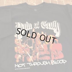 画像1: PAIN OF TRUTH - Not Through Blood Tシャツ(黒) [Tシャツ]