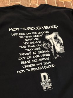 画像4: PAIN OF TRUTH - Not Through Blood Tシャツ(黒) [Tシャツ]