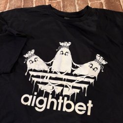 画像1: AIGHT BET - Aight Bet Tシャツ [Tシャツ]