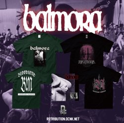 画像1: [先行予約商品] BALMORA - Prologue + Double Tシャツ(黒&深緑) [CD+Tシャツ2種]