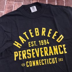 画像1: HATEBREED - Perseverance Premium Black Tシャツ (黒) [Tシャツ]