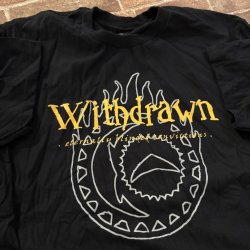 画像1: WITHDRAWN - Figurative Suffering Tシャツ [Tシャツ]