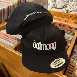 画像1: BALMORA - Prologue + Logoキャップ (黒) [キャップ]