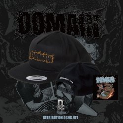 画像1: [先行予約商品] DOMAIN - Philosophy Of The Blade + Logo Capコンボ (黒) [CD+CAP / CAP] 