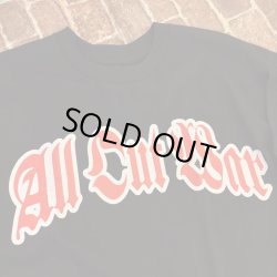 画像1: ALL OUT WAR - For Those Who Were Crucified Tシャツ (黒) [Tシャツ]