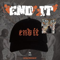 画像1: [先行予約商品] END IT - Wrong Side Of Heaven + Logo Polo Capコンボ (黒) [CD+帽子 / 帽子]