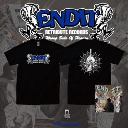 画像1: [先行予約商品] END IT - Wrong Side Of Heaven + Spider Tシャツコンボ (黒) [CD+Tシャツ / Tシャツ]