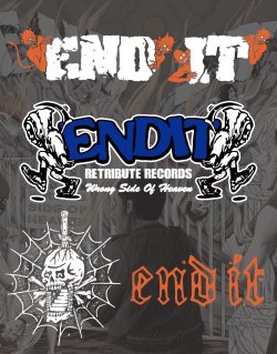 画像2: [先行予約商品] END IT - Wrong Side Of Heaven + Spider Tシャツコンボ (黒) [CD+Tシャツ / Tシャツ]