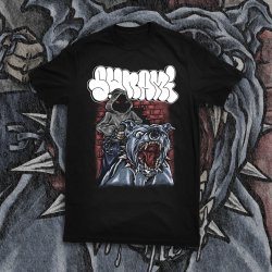 画像1: [先行予約商品] SUNAMI - Forgotten Art Tシャツ (黒) [Tシャツ]
