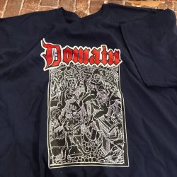 画像1: DOMAIN - Lost Souls Wander Tシャツ (黒 / 紺) [Tシャツ / CD+Tシャツ] 