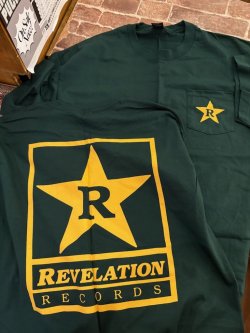 画像3: REVELATION RECORDS - Ltd. Logo Pocket Tシャツ(Light Steel/Deep Forest) [Tシャツ]