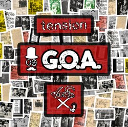画像1: G.O.A. / VIRUS X / TENSION - 40 Years Split [CD]