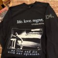 UNBROKEN - Japan Tour life. love. regret Longsleeve Tシャツ (黒) [Tシャツ]