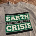 [Lサイズのみ] EARTH CRISIS - Straight Edge Tシャツ (黒) [Tシャツ]