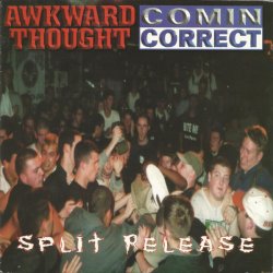 画像1: AWKWARD THOUGHT / COMIN CORRECT - Split Release  [EP] (USED)