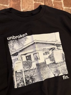 画像2: UNBROKEN - Fin. Tシャツ (黒) [Tシャツ]