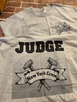 画像2: JUDGE - New York Crew Tシャツ (グレー) [Tシャツ]