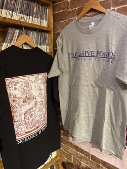 画像2: EXCESSIVE FORCE - Straight Edge Tシャツ (黒/グレー) [Tシャツ]