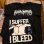 画像1: ALGOR MORTIS - I Suffer, I Bleed Tシャツ (黒) [Tシャツ] (1)