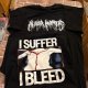 ALGOR MORTIS - I Suffer, I Bleed Tシャツ (黒) [Tシャツ]
