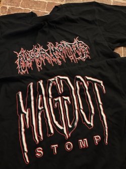 画像2: ALGOR MORTIS - MG Stomp Tシャツ (黒) [Tシャツ]