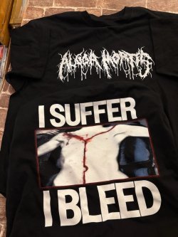 画像2: ALGOR MORTIS - I Suffer, I Bleed Tシャツ (黒) [Tシャツ]
