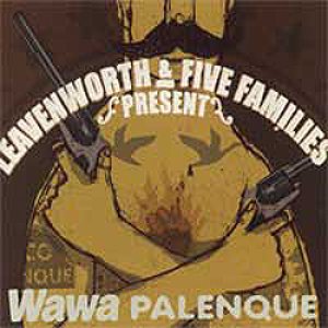 画像1: LEAVENWORTH / FIVE FAMILIES - Wawa Palenque Split [CD]