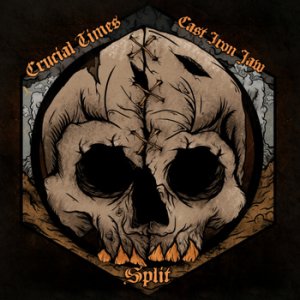 画像1: CRUCIAL TIMES / CAST IRON JAW - Split [CD]