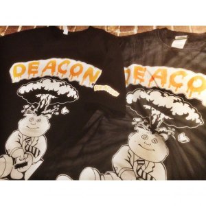 画像1: DEACON - Pale Kids Tシャツ[黒S/黒M]