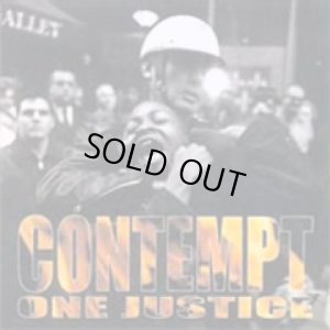 画像1: CONTEMPT - One Justice [CD]