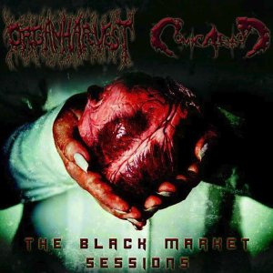 画像1: ORGAN HARVEST / COMIC ARSON - The Black Market Sessions Split [CD]