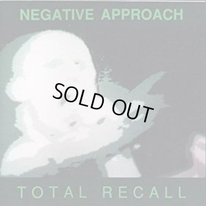 画像1: NEGATIVE APPROACH - Total Recall [CD]