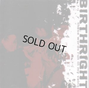 画像1: BIRTHRIGHT - These Words Run In My Veins: Discography [CD]