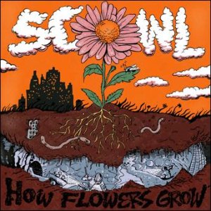 画像1: SCOWL - How Flowers Grow (Yellow With Green And Orange Splatter) [LP]