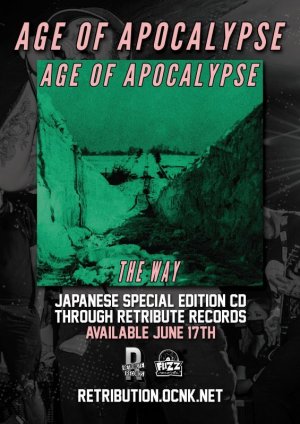 画像2: AGE OF APOCALYPSE - The Way [CD]