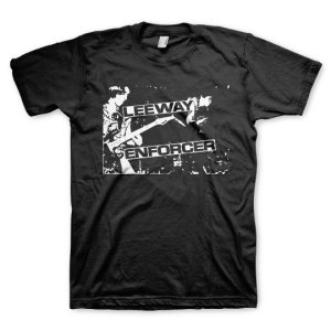 画像2: [XLサイズのみ] LEEWAY - Enforcer Tシャツ(黒) [Tシャツ]