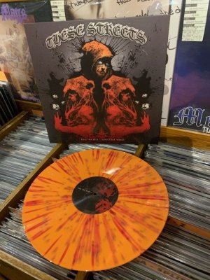 画像2: THESE STREETS - Expect The Worst/Roll Tha Dice (Ltd. Orange / Red Splatter) [LP]