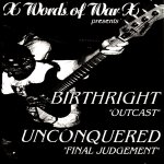 画像: BIRTHRIGHT / UNCONQUERED - Outcast / Final Judgement Split [EP]