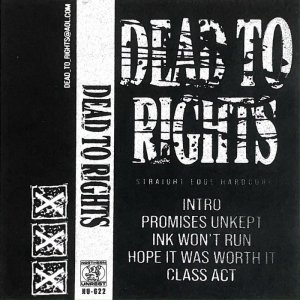 画像1: DEAD TO RIGHTS - Demo [CASSETTE]