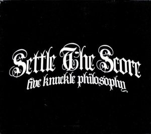 画像1: SETTLE THE SCORE - Five Knuckle Philosophy [CD]