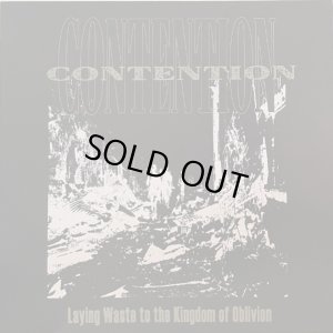 画像1: CONTENTION - Laying Waste To The Kingdom Of Oblivion [CD]