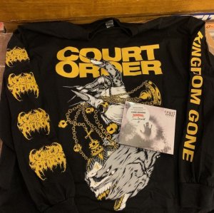 画像5: COURT ORDER - Kingdom Gone [CD/ CD+Tシャツ/ CD+ロングスリーブ]