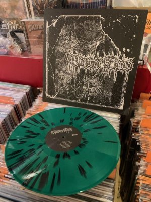 画像2: BLAZING TOMB - S/T (Evergreen w/ Black Splatter) [LP]