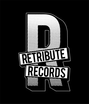 画像3: [XLサイズラス1] RETRIBUTE RECORDS - OG Logo Tシャツ (黒) [Tシャツ]