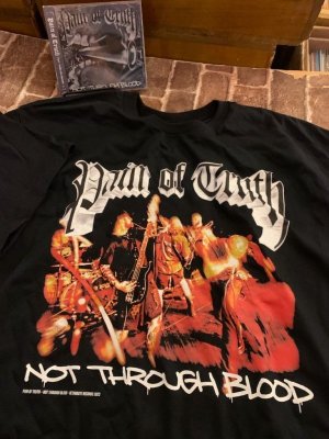 画像3: PAIN OF TRUTH - Not Through Blood + NTB Tシャツ(黒) [CD+Tシャツ / Tシャツ]