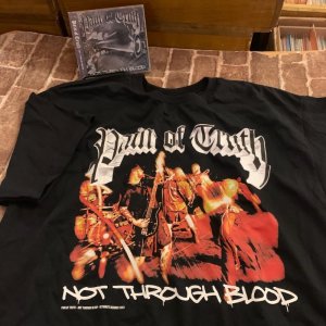 画像1: PAIN OF TRUTH - Not Through Blood + NTB Tシャツ(黒) [CD+Tシャツ / Tシャツ]