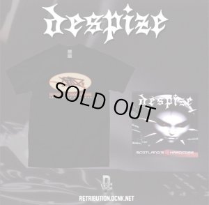 画像2: DESPIZE - Scotland's Hardcore + DSZ Tシャツコンボ [CD+Tシャツ / Tシャツ]