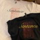 画像: [アッシュXXLサイズラス1] SENTENCE - Dominion On Evil Tシャツ (アッシュグレー) [Tシャツ]
