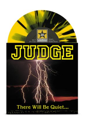 画像2: JUDGE - There Will Be Quiet...(Yellow With Black Splatter) [EP] 